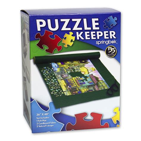 Springbok Puzzles Jigsaw Puzzle Keeper Roll Up Storage Mat Premium