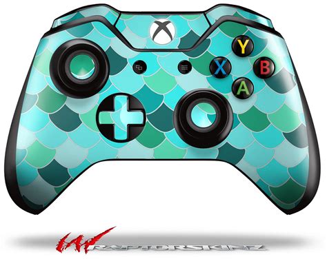 Xbox One Original Wireless Controller Skins Scales Blue Green Uskins