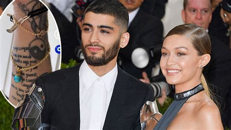 Does Zayn Malik Have A New Tattoo For Gigi Hadid Love And Marriage Poem Spotted Capital