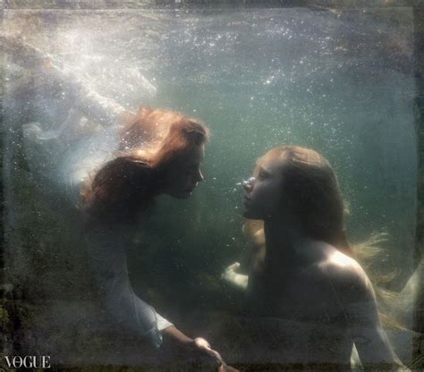 Clara Marie and Högabo Models Annika Underwater photos World Water