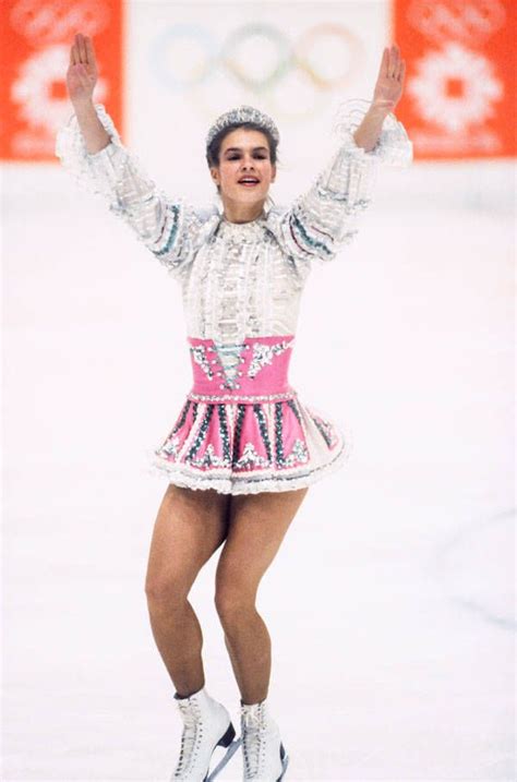 Best Figure Skating Outfits Of All Time ELLE Katarina Witt Figure Skating Outfits Figure