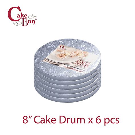 Cake Drums Round 12 Inches Silver Sturdy 12 Inch Thick