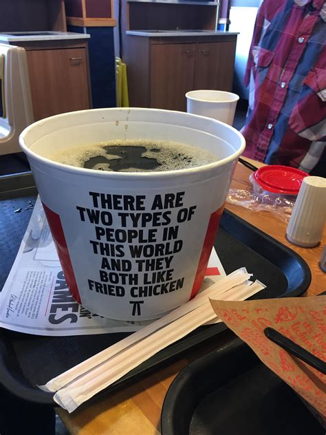 This Dude Filled An Entire Kfc Bucket Rmadlads