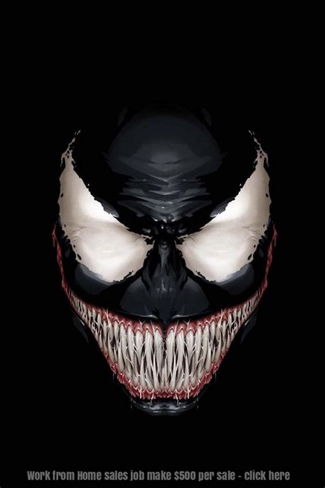 Venom Face Artwork Venom Art Superhero Comic Marvel Venom