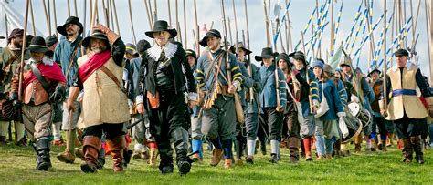 Re Enactment Photography The Sealed Knot — West Sussex Portrait