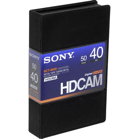 Sony BCT-40HD/2 HDCAM Videocassette, Small BCT40HD/2 B&H Photo