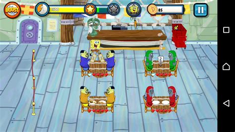 Spongebob Dinner Dash Krusty Krab Level 2 Youtube