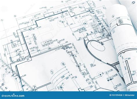 Engineering Drawings Blueprints And House Plan Blueprints Rolls Stock