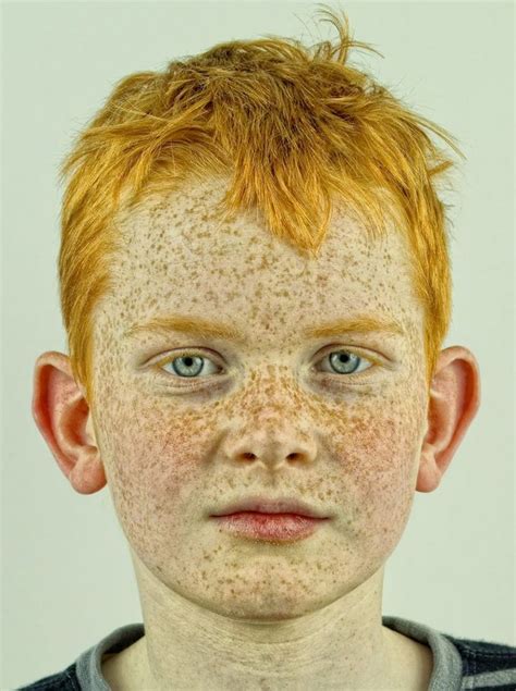 Ginger Freckles Interesting Faces Beautiful Eyes