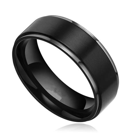 pardon our interruption titanium wedding band titanium wedding rings black titanium ring