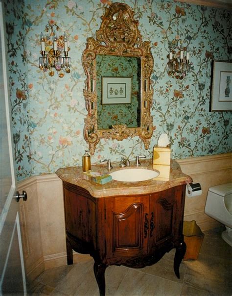 Powder Rooms Of The French Tradition Traditional Powder Room San