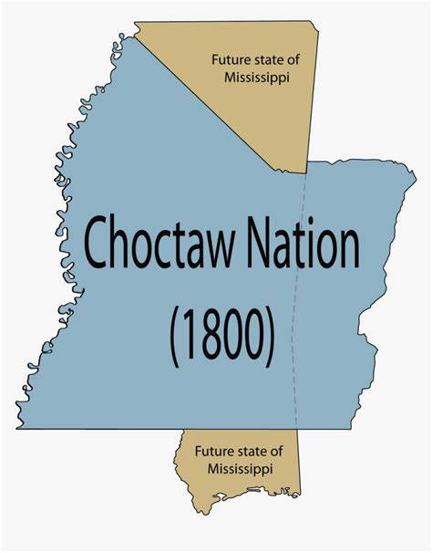 File Choctaw Nation Choctaw Tribe Location Hd Png Download Kindpng