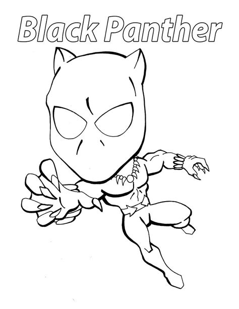 Black Panther Coloring Pages Free Printable Coloring Pages For Kids