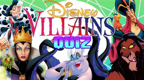Disney Villains Quiz Show Can You Get The Top Score Youtube