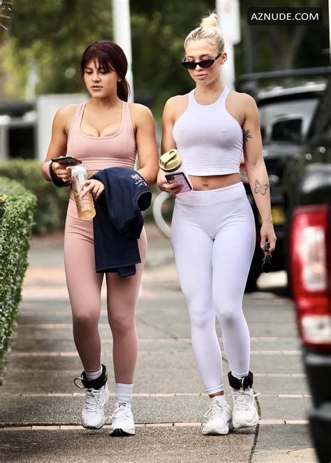 Tammy Hembrow And Starlette Thynne Head To The Gym On The Gold Coast