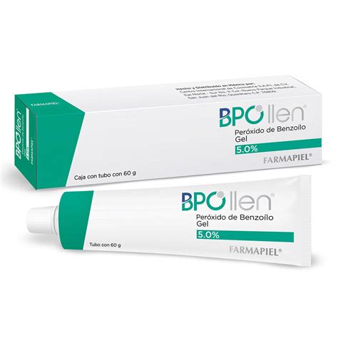 Bpollen Peróxido De Benzoílo 5 Gel 60gr Pielclinicshop Farmacia Online Productos