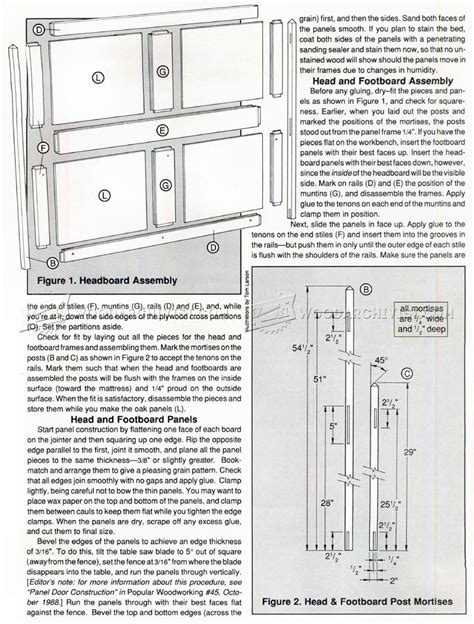 Check spelling or type a new query. Captains Bed Plans • WoodArchivist