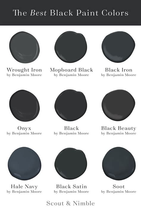 We did not find results for: Moody Vibes | Meet the Best Black Paint Colors — Scout ...