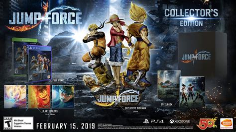 Jump Force Playstation Collectors Edition Ubicaciondepersonascdmx