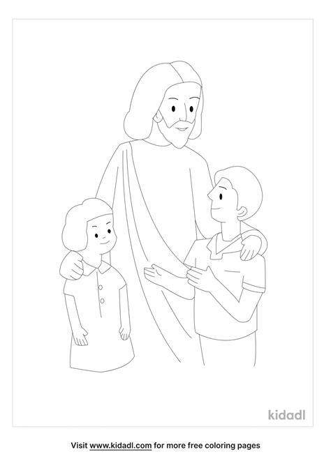 Free Telling Others About Jesus Coloring Page Coloring Page
