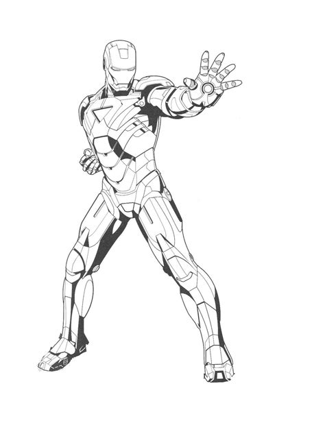 Free Iron Man Coloring Pages Free Printable Download Free Iron Man Coloring Pages Free