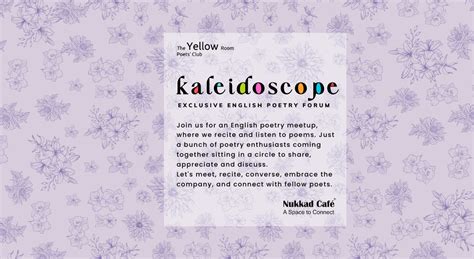 Kaleidoscope English Poetry