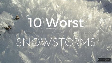 The 10 Biggest Snowstorms In History Alltop Viral
