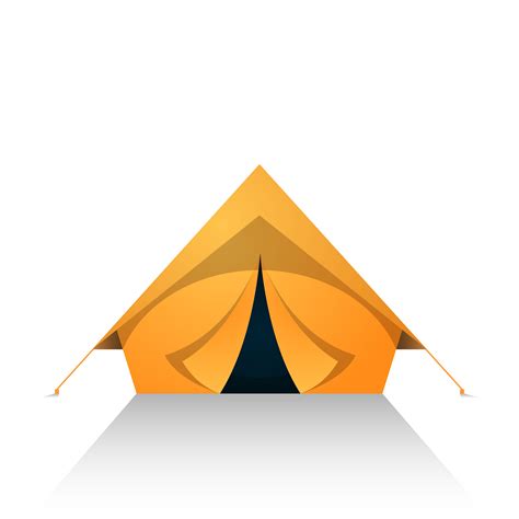 Tent Cartoon On The White White Background Download