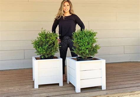 Planter boxes work great for indoor and outdoor plants, vegetables, herbs and fruits. Easy Build DIY Planter Box | Ana White