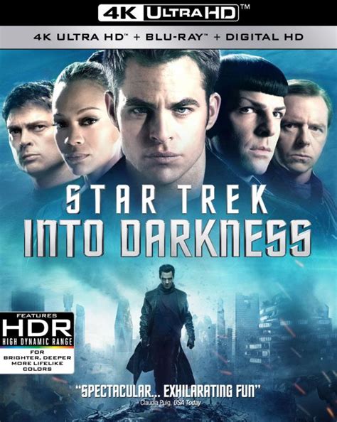 Star Trek Into Darkness K Ultra HD Blu Ray Blu Ray Includes Digital Copy Best Buy
