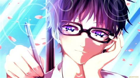 16 Anime Guy With Glasses Wallpapers Wallpaperboat