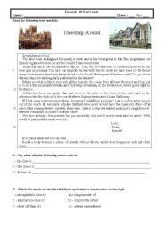 Hello teachers, today share reading comprehension worksheets for teachers and students, on our website you will find short english readings, very practical for learning the language. 9th grade worksheets
