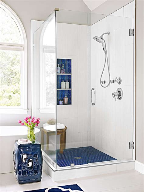 Walk In Showers For Small Bathrooms Better Homes And Gardens