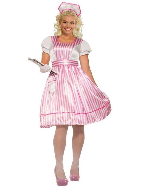 Check Out Womens Curvy Candy Striper Costume From Costume Super Center Costumes For Women