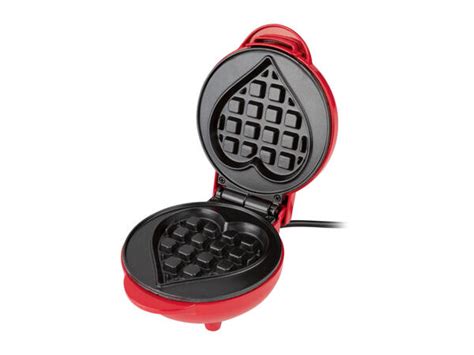 Giles And Posner Heart Shaped Waffle Maker Lidl — Great Britain