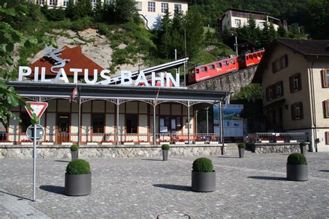 Berghutten Zwitserland Pilatus Bahn