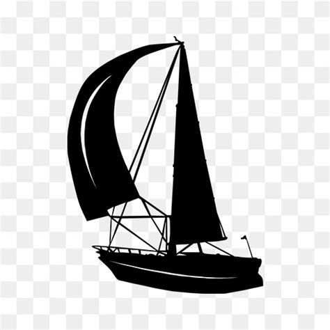 Boat Silhouette Clipart Png