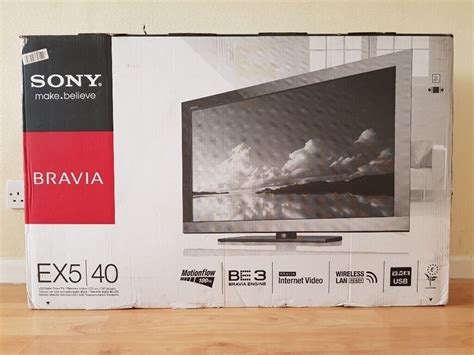 Sony Bravia Kdl Ex Inch Lcd Tv P Hd Ready Freeview Hd In