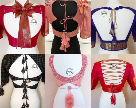 25 Stylish Back Knot Designs That Would Be A Wonderful Addition To Blouses
