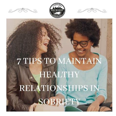 Tips For Maintaining Healthy Relationships In Recovery