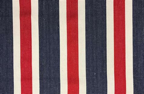 Blue Red And White Striped Fabric The Stripes Company