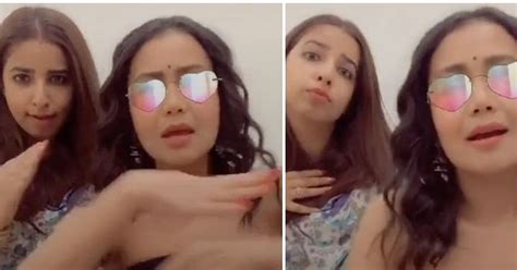 neha kakkar tiktok trending videos latest viral video of bollywood singer neha kakkar tik tok