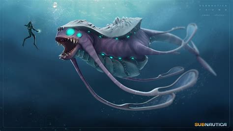 Artstation Subnautica Leviathan Fanart Concept Rebecca El Cheikh