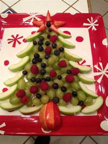 On our christmas landing page, and in the articles below, you'll find loads more ideas for making the holiday festive and bright, at home. Christmas Fruit Tree: Healthy and Pretty | Christmas snacks, Christmas food, Xmas food
