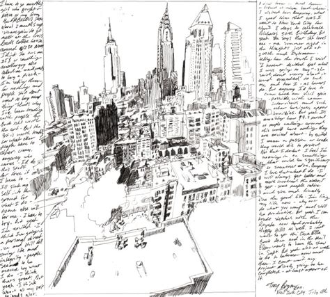 Trey Bryan New York City Drawing