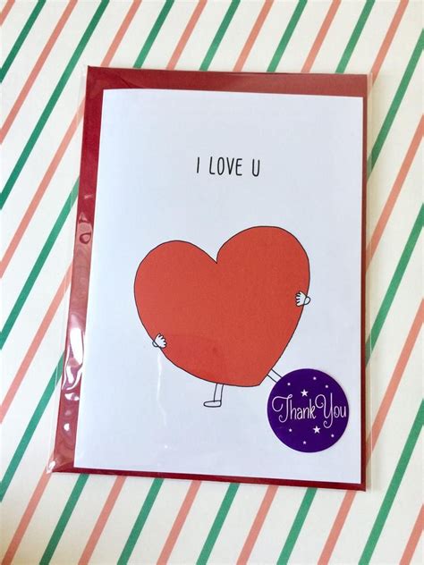 Funny I Love You Card Funny Love Card Card For Boyfriend Etsy Uk