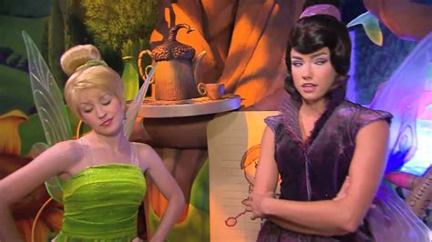 Vidia Meets Tinker Bell At Disney Worlds Magic Kingdom Pixie Hollow