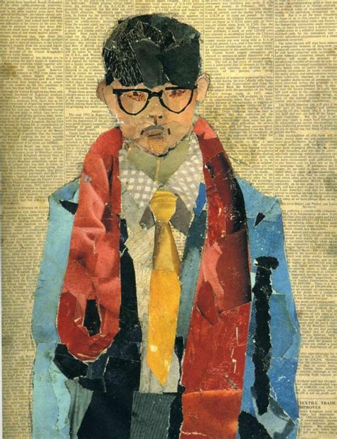 Collage David Hockney Hive Bradford