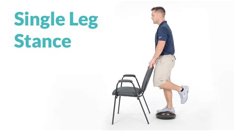 Simple Exercise To Improve Your Balance Single Leg Stance Youtube