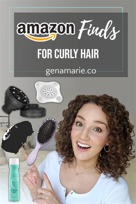 amazon finds for curly hair you need in your life gena marie